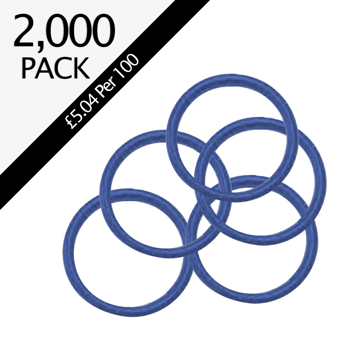 Foam Fire Extinguisher Blue Hose O-Rings - Pack of 2,000 £90.67